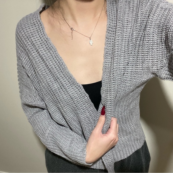 Long sleeve open cardigan - Picture 2 of 7